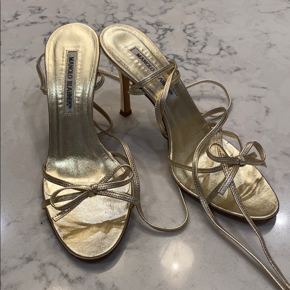 Manolo strappy sandals